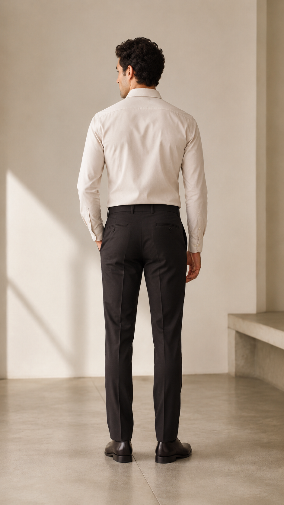 Beauty Art Men’s Smart Regular Fit Trousers | Versatile Casual & Office Wear | Style 03