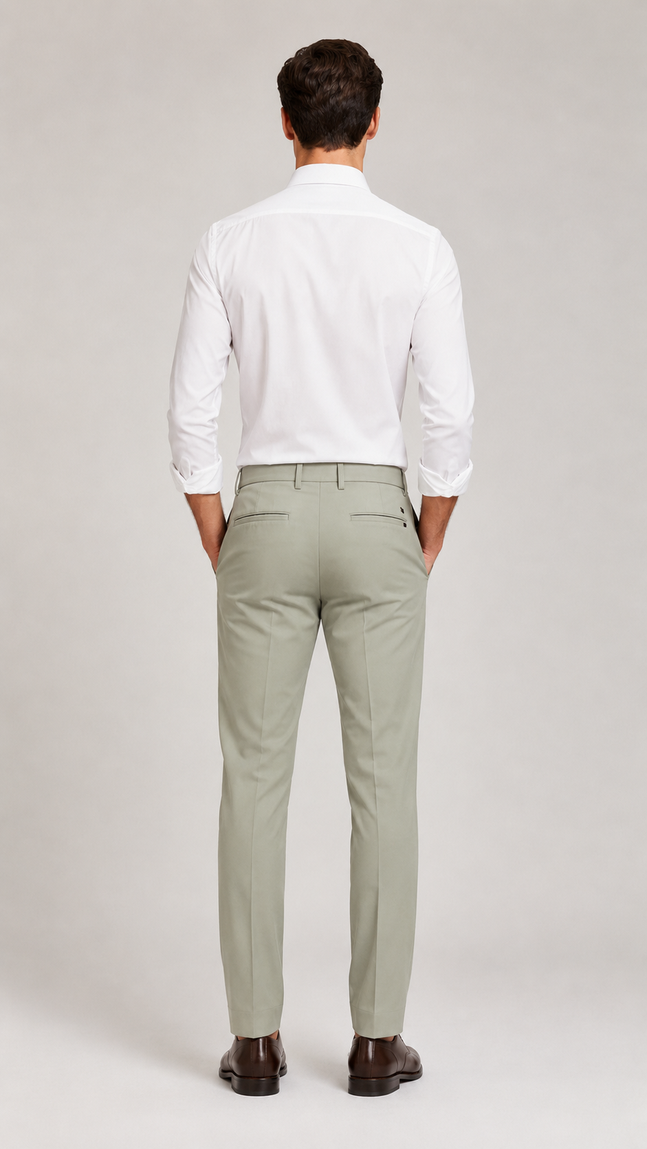 Beauty Art Men’s Smart Regular Fit Trousers | Versatile Casual & Office Wear | Style 08