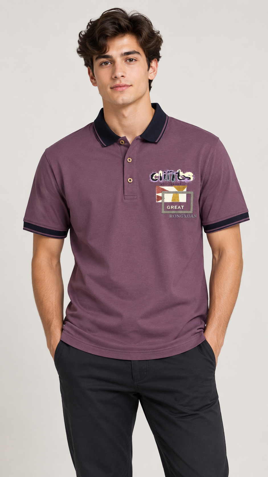 Beauty Art Men’s Casual T-Shirt – Clean Modern Everyday Wear
